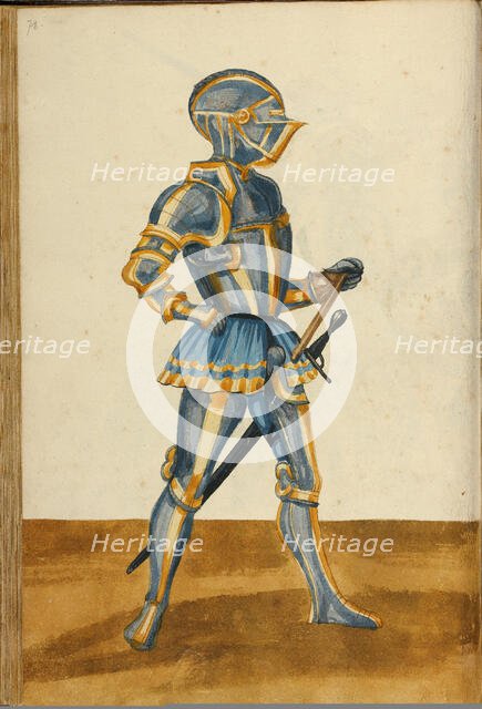 A Man in Armor, about 1560-1570. Creator: Unknown.