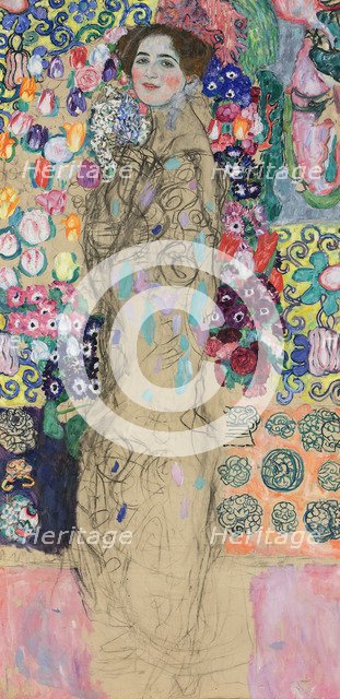 Portrait of Ria Munk III, 1917. Artist: Klimt, Gustav (1862-1918)