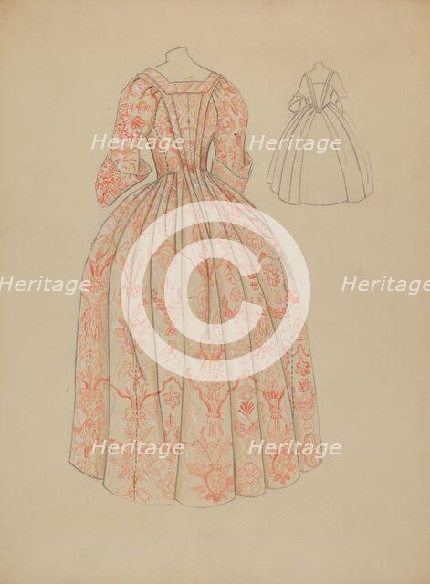 Dress, c. 1936. Creator: Dorothy Gernon.