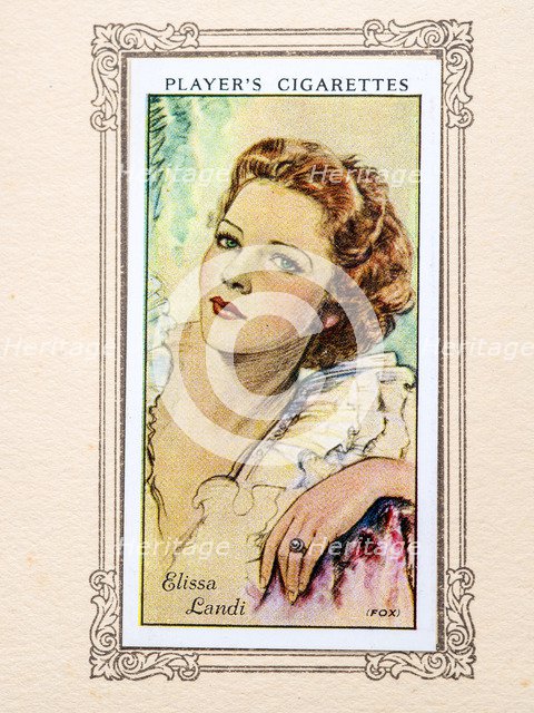 Elissa Landi, 1934. Artist: Unknown.