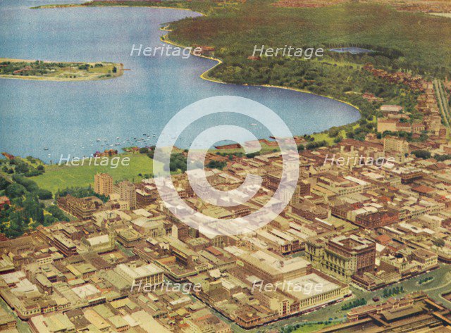 'Perth from the Air', c1947. Creator: Unknown.