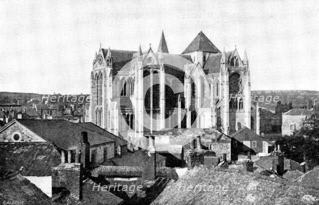 The Cathedrals of Great Britain: Truro Cathedral, 1895.  Creator: Francis Frith & Co.