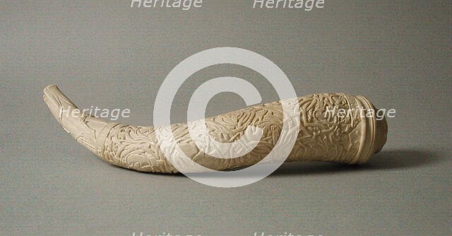 Drinking Horn, Danish, 19th century (original dated 15th century). Creator: Unknown.