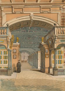 'The Bodleian Library, Oxford', c1845, (1864). Artist: Unknown.