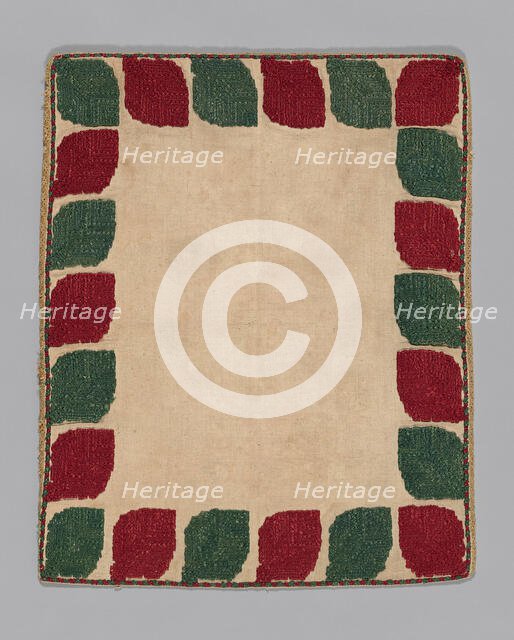 Pillow Cover, Rhodes, 17th/18th century. Creator: Unknown.