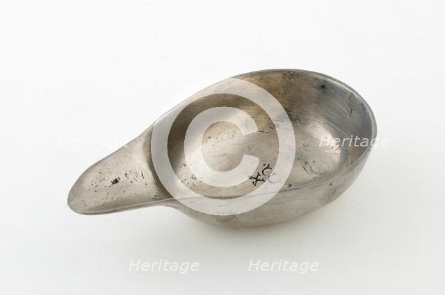 Pap Boat, England, Late 18th century. Creator: Unknown.