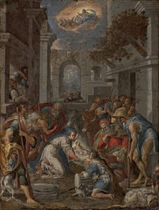 The Adoration of the Shepherds, c1585-1590 . Creator: Fontana, Lavinia (1552-1614).