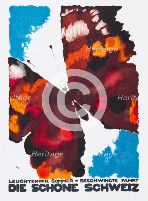 Beautiful Switzerland, 1930. Creator: Giacometti, Augusto (1877-1947).