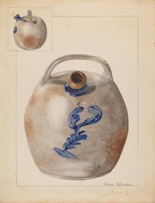 Harvester Jug, c. 1937. Creator: Yolande Delasser.