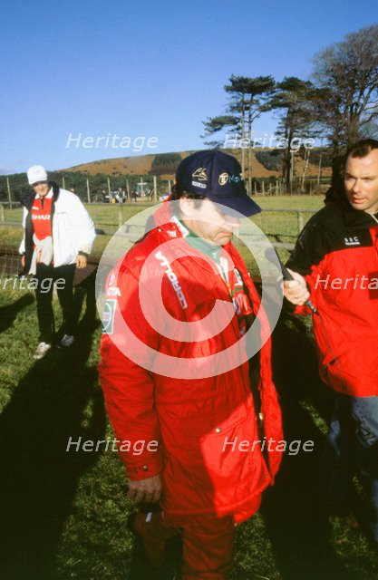 Carlos Sainz 1999 Network Q rally. Artist: Unknown.