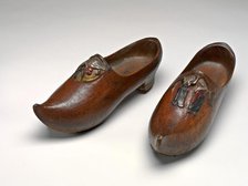 Pair of Wooden Shoes (Sabots) [right], 1889/1890. Creator: Paul Gauguin.