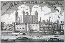Tower of London, c1800(?). Artist: Anon