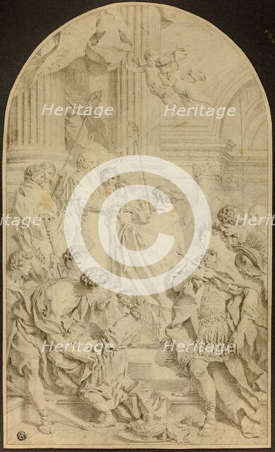 Ceremony in Church, n.d. Creators: Marie-Felice Subleyras-Tibaldi, Francisco de Zurbaran.