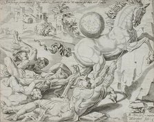 The World Carrying Away Knowledge and Love, 1550. Creator: Dirck Volkertsen Coornhert.