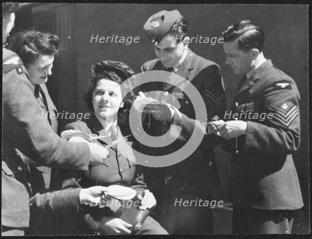 Royal Air Force No. 2 School of Photography, Palatine Road, Blackpool, 1942-1943. Creator: Barnet Saidman.