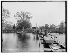 Cranberry Lake, N.J., between 1890 and 1901. Creator: Unknown.