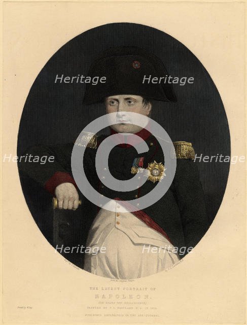 Latest portrait of Napoleon on board the Bellerophon, 1815. Artist: Eastlake, Sir Charles Lock (1793-1865)