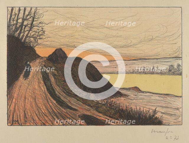 The Road from Gaud (La Route de Gaud), 1893. Creator: Maxime Emile Louis Maufra.