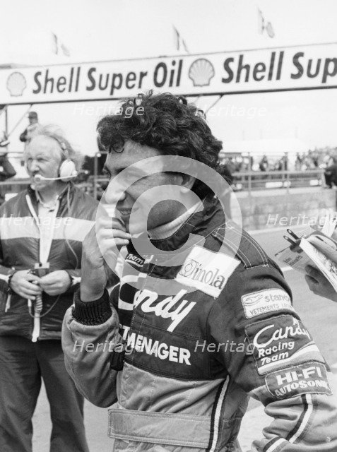 Michele Alboreto, 1981. Artist: Unknown