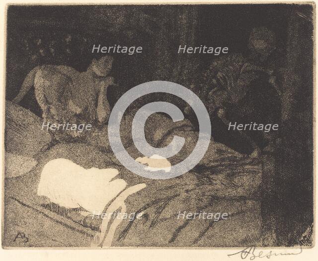 The Enigma (L'énigme), 1900. Creator: Paul Albert Besnard.