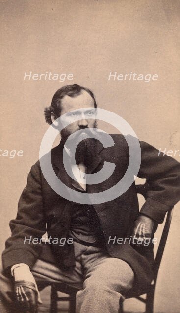 Unknown Subject, 1860s. Creator: George Gardner Rockwood.