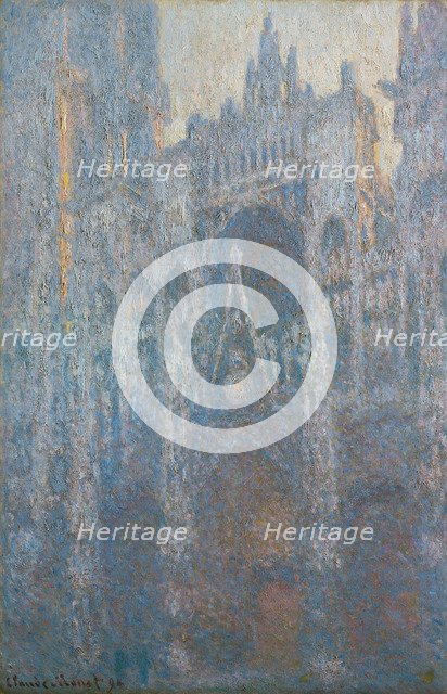 The Portal of Rouen Cathedral in Morning Light, 1894. Artist: Monet, Claude (1840-1926)