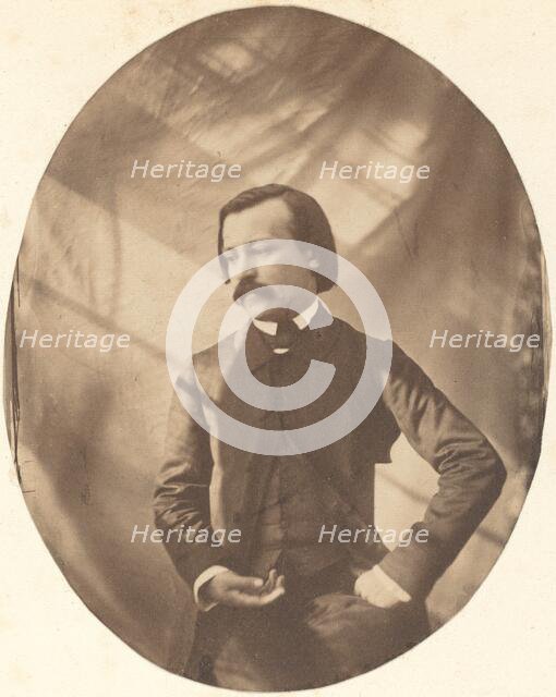 François-Paul Meurice, 1854. Creators: Charles Hugo, Auguste Vacquerie.