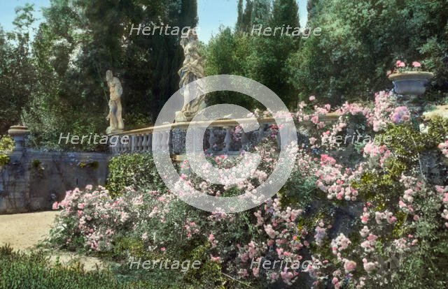 Villa La Pietra, via Bolognese, 120, Florence, Tuscany, Italy, 1925. Creator: Frances Benjamin Johnston.