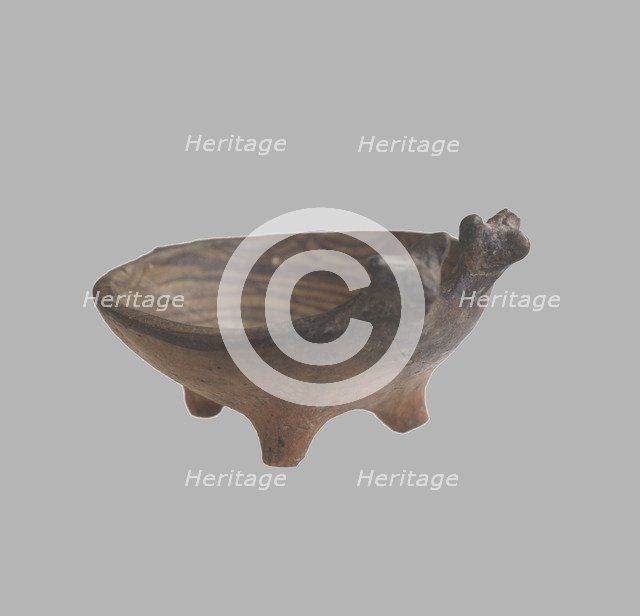 Zoomorphic Bowl, 3800-3600 BC. Artist: Prehistoric Russian Culture  