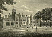 'Charterhouse - The Quadrangle', c1872. Creator: Unknown.