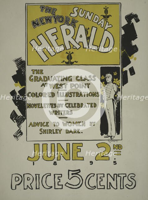 The New York Sunday herald. June 2nd 1895., c1895. Creator: Charles Hubbard Wright.