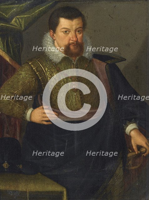 Portrait of John George I (1585-1656), Elector of Saxony, 1611. Artist: Anonymous  