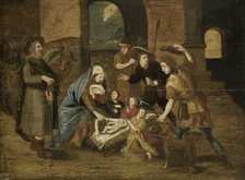 The Adoration of the Shepherds, 1580-1699. Creator: Unknown.
