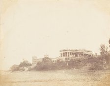 Imambara and Collectors House on the Ganges, Hooghly, 1850s. Creator: Unknown.
