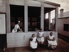 Metropolitan Lunatic Asylum, Kew, Victoria (Australia): children..., c1890s. Creator: Unknown.