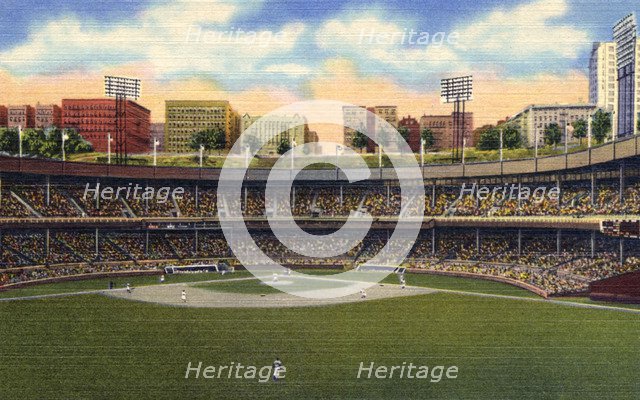 Polo Grounds, New York City, New York, USA, 1951 Artist: Unknown