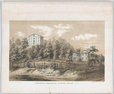 Richmond Seminary, Staten Island, N.Y., 1847-48. Creator: Frances Flora Bond Palmer.