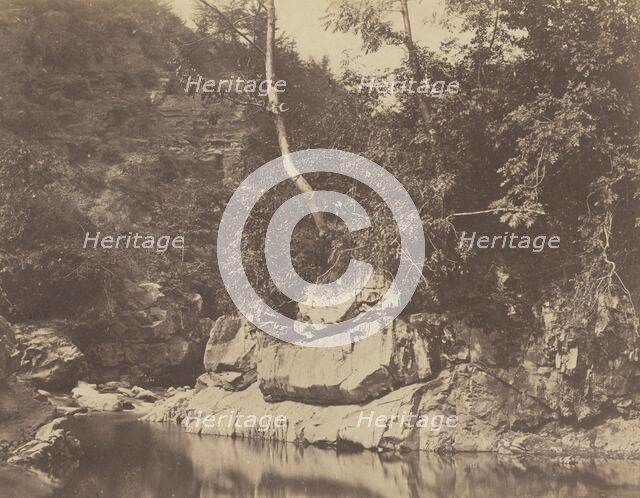 River Scene, c. 1855. Creator: G. B. Gething.