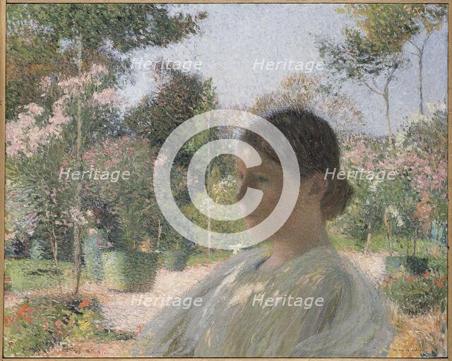 In the Garden, ca 1904. Creator: Martin, Henri (1860-1943).