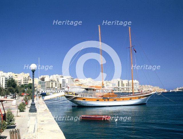 Waterfront of Sliema, Malta