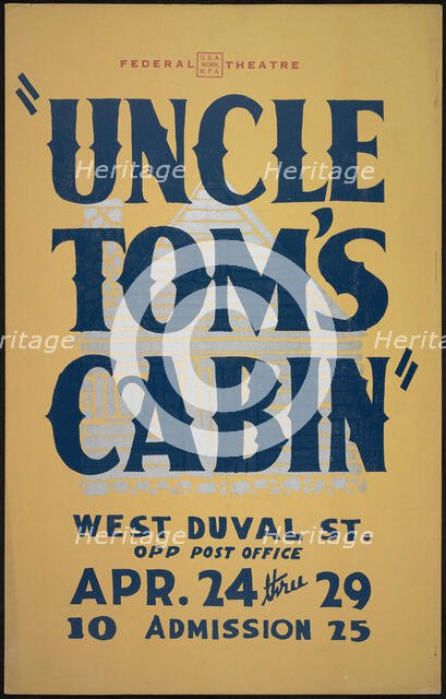 Uncle Tom's Cabin, Jacksonville, FL, 1939. Creator: Unknown.