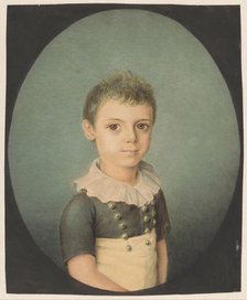 Portrait of Anthony Adriaan van Oldenbarneveld called Wittetulling as a child, c.1810-1815. Creator: Anon.