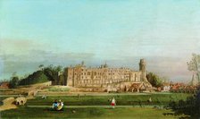 Warwick Castle, 1748. Creator: Canaletto.