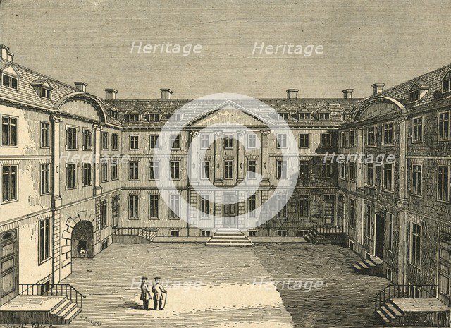 'Herald's College about 1700', (1897). Creator: Unknown.