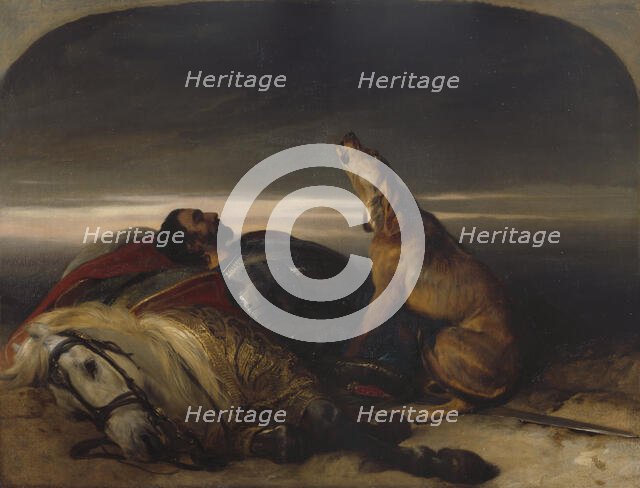 The Faithful Hound, c1830. Creator: Edwin Henry Landseer.