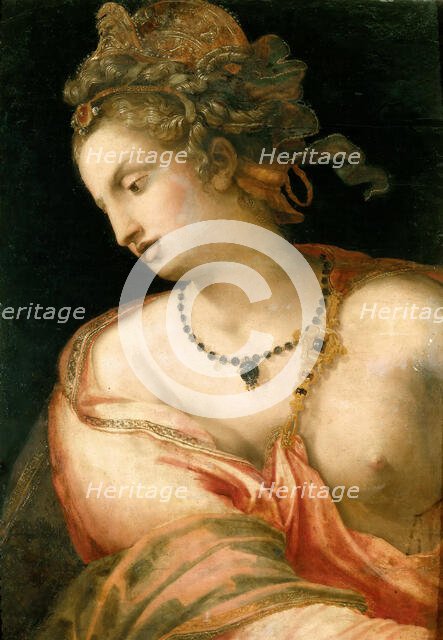 Lucretia, 1560s. Creator: Tosini, Michele (1503-1577).