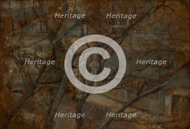 View from the Studio's Window, c1914. Creator: Olga Boznanska.