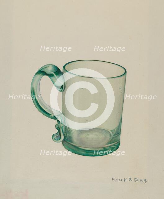 Mug, c. 1939. Creator: Frank Gray.