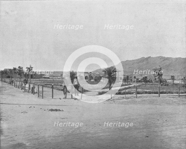 The Plaza, El Paso, Texas, USA, c1900.  Creator: Unknown.