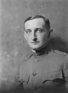 Lieutenant H.T. Edwards, portrait photograph, 1918 Apr. 24. Creator: Arnold Genthe.